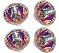 4x HQRP 100W MR16 GZ6.35 Bi-Pin Lampada per Bolex RP-10Z 18-9 Duo SM-8 Suono