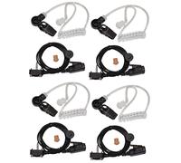 4x HQRP Acustico Tubo Auricolare Cuffie Per Vertex Standard VX-400 VX-410 VX-420