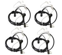 4x HQRP Cuffie Ptt Microfono Per Kenwood pro-Talk, pro-Power, Free-Talk Radio