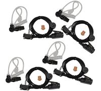 4x HQRP Mani Libere Cuffie Acustico Tubo Auricolare E Microfono Per Vertex Serie