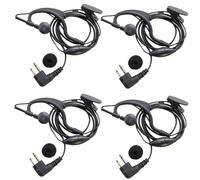 4x HQRP Microfono Headset/Earpiece per Motorola CLS1110 CLS1410 CLS1413 CLS1450