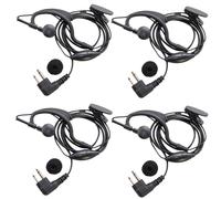 4x HQRP Microfono Headset/Earpiece per Motorola CLS1110 CLS1410 CLS1413 CLS1450