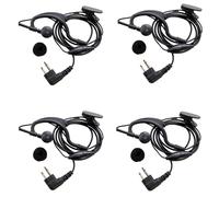4x HQRP Microfono Headset/Earpiece per Motorola RDV-2080D RDV-5100 RDV-2020