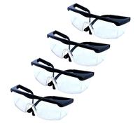 4x HQRP Occhiali di Sicurezza UV Protettivi per Tiro Pistola Gamma Racquetball