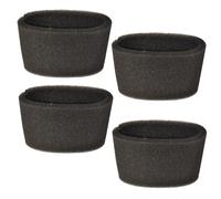 4x HQRP Piccolo Filtro Schiuma Maniche per Shop-Vac 9052600/90526 Type CC