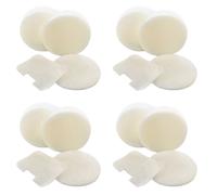 4x HQRP Schiuma & Feltro Filtri Per Shark Navigatore NV22 NV22L NV26 NV36 UV410