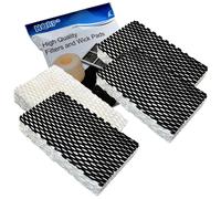 4x HQRP Stoppino Filtri Per Holmes Umidificatori HWF23CS/HWF23 Filtro F Ricambio