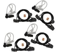 4x HQRP Mani Libere Cuffie Acustico Tubo Auricolare E Microfono Per Vertex Serie