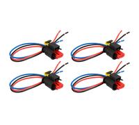 4x Ignition Coil Plug Wiring Harness Fit For Fiat Stilo Panda Idea Grande Punto