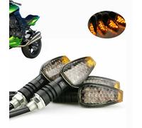 4X INDICATORI DI DIREZIONE MOTO LUCI MINI FRECCE ANTERIORE POSTERIORE SCOOTER