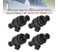 4X Iniettore Carburante Per Vauxhall Astra Vectra Zafira 1.8L 90536149 T9
