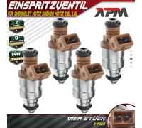 4X Iniettore Iniezione Per Chevrolet Daewoo Matiz 0.8L 1.0L