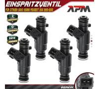 4X Iniettore Iniezione Per Citroën Saxo Xsara Peugeot 206 306
