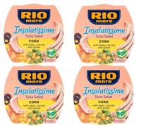 4X INSALATA DI TONNO RIO MARE INSALATISSIME MAIS CON FAGIOLI, CAROTE E...