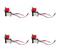 4X Interruttore A Grilletto per Trapano Elettrico Regolabile Nero CW / CCW 5649