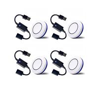 4X Interruttore di Controllo Remoto RF Wireless USB 5V Accensione/Spegnimento per Striscia Luminosa A LED USB Lampada da Lettura Ventilatore A