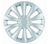 4x JESTIC Copricerchi 16" argento