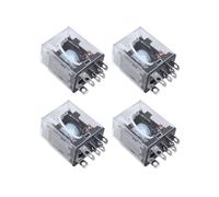 4X Jqx-13F Ly2 Ac 24V Coil 8-Pin Dpdt Rosso LED Relè Elettromagnetico