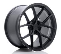 4x JR Wheels SL01 19x10,5 ET35 5x120 Matt Gun Metal set 4 cerchi in lega