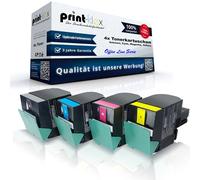 4x Jumbo XXL Cartucce Toner Per Lexmark Optra C-540-N C-543-DN C544 C546 Dn Dtn