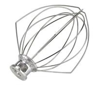 4X K5AWW Frusta a filo in acciaio inox, sbattitore for uova, testa di miscelazione, 5QT, compatibile con Kitchenaid