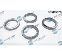 4x Kit guarnizioni collettore di scarico DRM0537S Dr.Motor Automotive per BMW 1