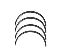 4x Kit Per Labbra Per Strisce Ruote Protezione Universale Per Parafanghi Fibra Carbonio Parafango Per Arco Sopracciglio Copertura Per Rivestimento HETEVSCCK