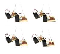 4X Kit STEM, Impara Il Codice Morse, Costruisci Una Macchina Telegrafica, E9828