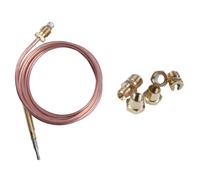 4X Kit Termocoppia Universale Stufa Un Gas 1500mm M6X0,75 con Dado di Tropp5747 [EEK: A]