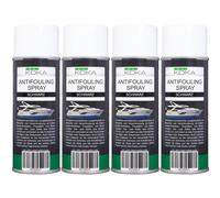 4x KOKA Antivegetativa Spray Nero Bewuchs-Schutz Barca Scafo Trazione Propeller