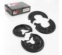 4x Lamiera Paraspruzzi Piastra di Ancoraggio Set Completo per VW Golf 5 6 Plus 3