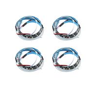 4X Lampada da Bar con Torcia un Striscia LED per M4 Scooter Elettrico Skateboard Night Light Strip Commutazione un Più Colori