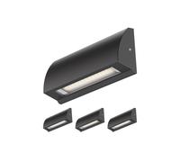 4x Lampada da parete LED / luce per scale SEGIN per esterni IP54 downlight [EEK: G]