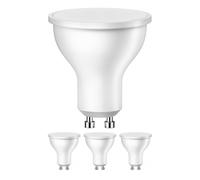 4x lampadina LED GU10 PAR16 bianco (3900 K) 6,1 W 609lm 102° Dimmer a 3 livelli [EEK: F]