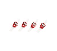 4X LCD Elettronico Dito Mano Maglieria Righe Contatore Contapassi Contapassi Digitale Mano Contatore Contatore Colore Casuale