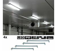 4x LED Luce Del Giorno Lampada da Soffitto Feucht Stanza Garage Officina Luce [EEK: C]