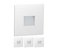 4x LED luce per scale/apparecchio da incasso a parete FOW per interni ed esterni