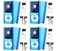 4X Lettore MP3 con Bluetooth 5.0, Lettore Musicale con Scheda TF da 32 GB, 2402
