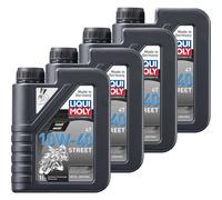 4X LIQUI MOLY 1L Moto 4T 10W-40 Strada Olio Motore Olio Motore 4 Tempi Racing