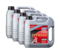 4x Liqui Moly 3064 Motorbike 2t Synth Offroad Race Motoro 4L