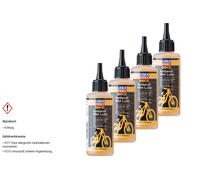 4x LIQUI MOLY Bike Olio per Catena Bagnato Lubrificante Bici e-Bike Cura 100 ML