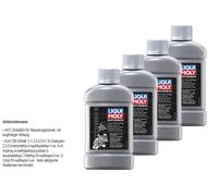 4x Liqui Moly Cura Cuoio Per Moto Cura Cuoio Moto 250 Ml