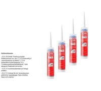 4X Liqui Moly Liquimate 8200 MS Polymer Bianco Dichtmasse Per Carrozzeria 290 Ml