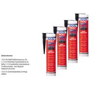 4X Liqui Moly Liquimate 8300 Sigillante Per Giunti Nero MS-POLYMER 310 Ml