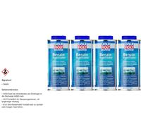 4x LIQUI MOLY Marino Benzina Stabilizzatore 25008 Lattina 500 ML