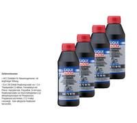 4X Liqui Moly Olio Per Trasmissione Ad Alte Prestazioni (GL4+) SAE 75W-90 500 Ml