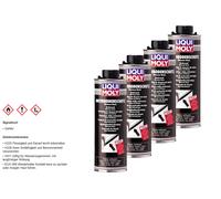 4x Liqui Moly Protezione Pavimento Bitume Nero Karosserieschutzrost Cura 1L