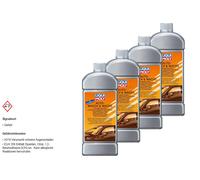 4X Liqui Moly Shampoo Per Auto E Cera Lucidante Cura Della Vernice 1L