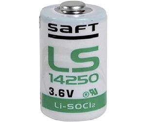 4x Ls 14250 In ox, 3,6 Volt Saft Litio, LS14250 Batteria