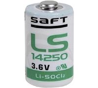 4x Ls 14250 Incl. Box, 3,6 Volt Saft Litio, LS14250 Batteria